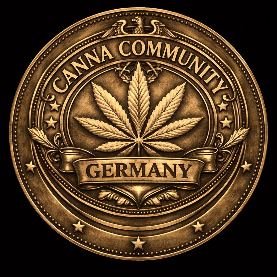 Canna Community Siegel als Bronze-Münze